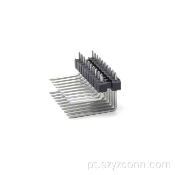 Conector de veículo com cabeçalho de pino de passo de 6,0 mm 20P